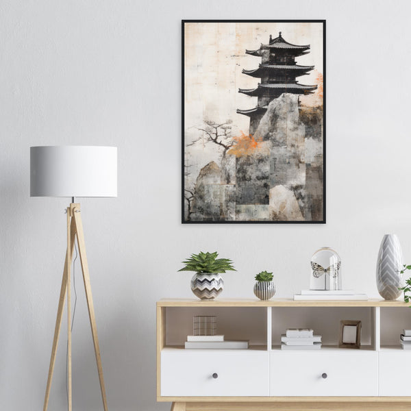 at dusk パステル画 Always Face the Sunshine - per panel - Main Panel — RebsFabStash