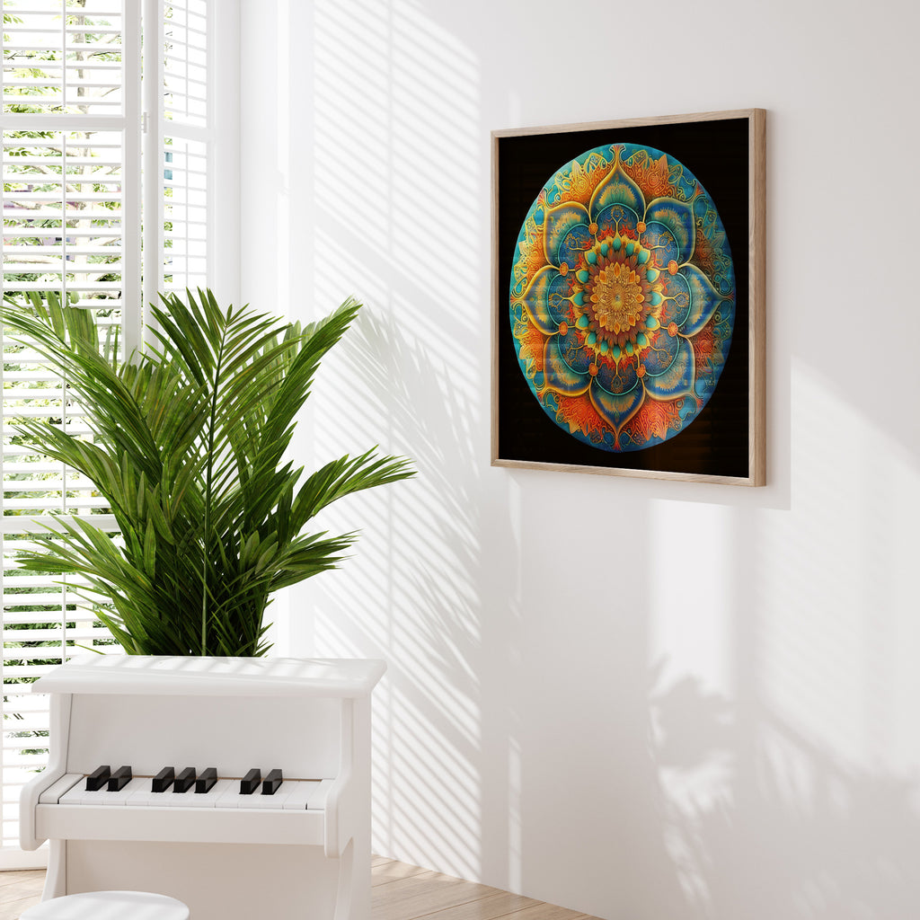 Mandala Framed Art (GA202304-018FP) – Peddlex