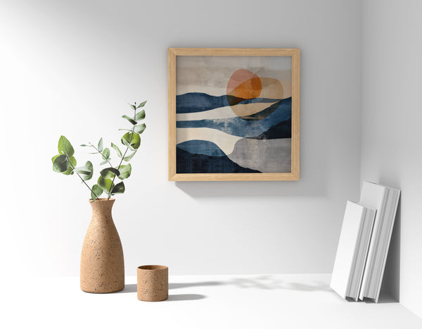 Nordic Abstract Art Print (AB202402-044GLUP) – Peddlex