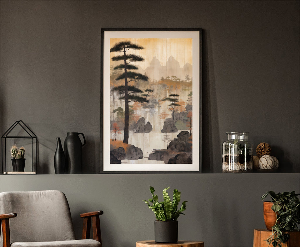 Japandi Wall Art (JP202306-004PFUP) – Peddlex